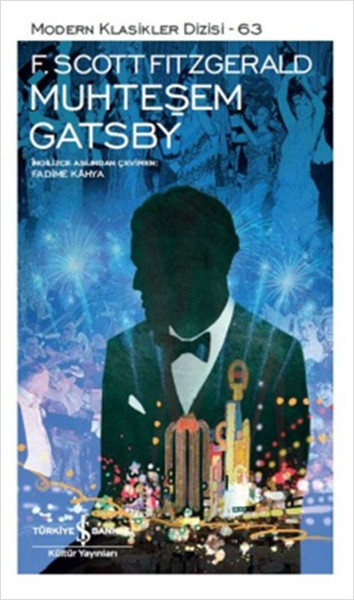 F. Scott Fitzgerald'ın Muhteşem Gatsby kitabının kapağı