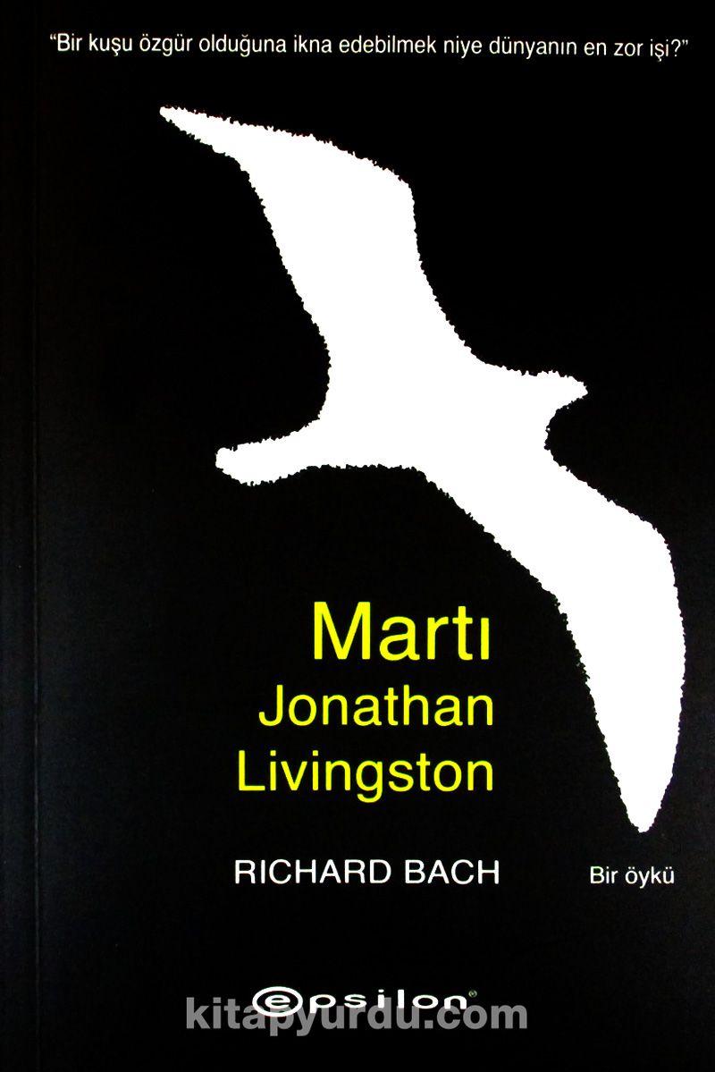 Richard Bach'ın Martı Jonathan Livingston kitabının kapağı