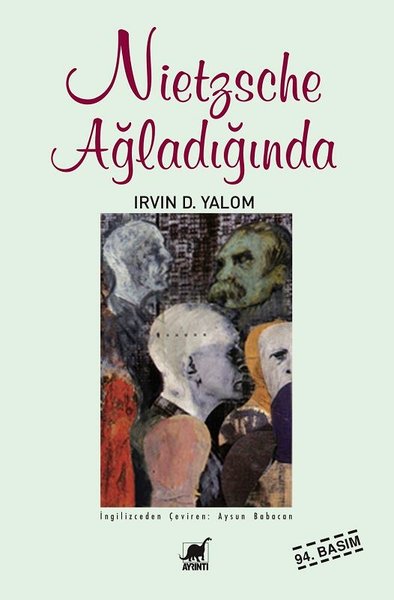 Nietzsche Ağladığında kitabının Ayrıntı yayınlarından çıkan kapağı